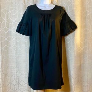 Old Navy Puff Sleeve Shift Dress in Black